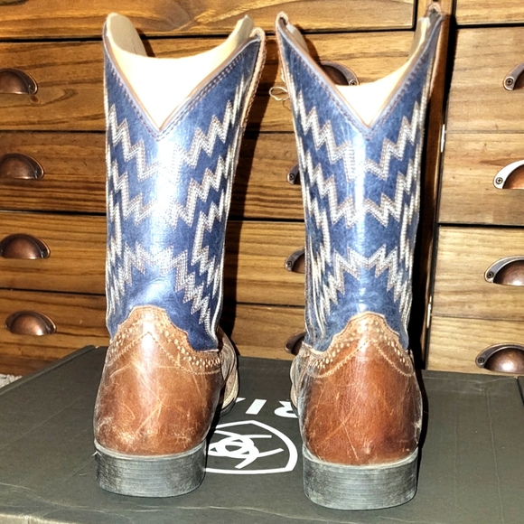 Ariat Tycoon Western Boots Sz 6 - Picture 5 of 8